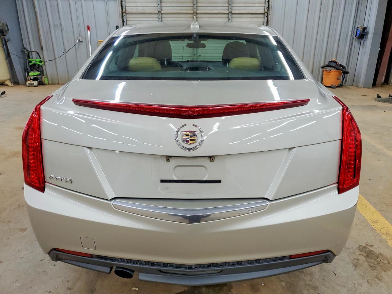 2014 Cadillac Ats Beige vin: 1G6AA5RA4E0107587