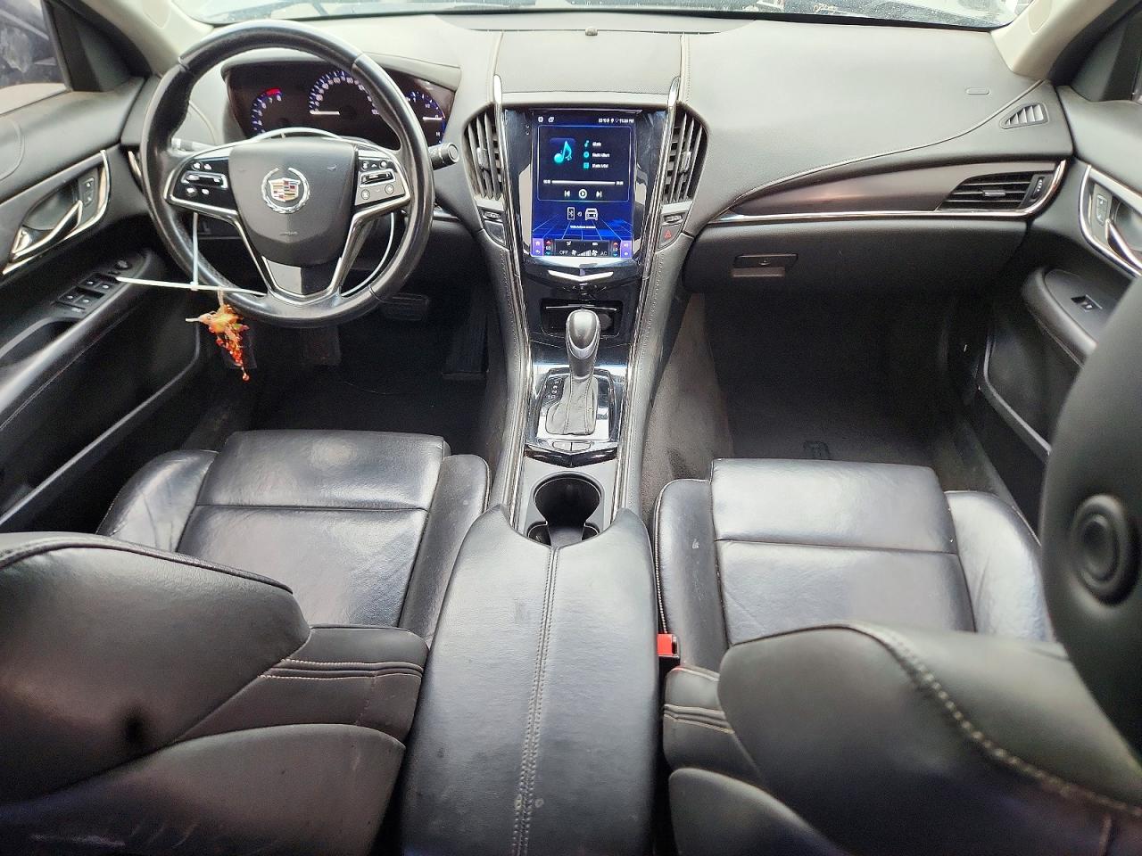 2014 Cadillac Ats Black vin: 1G6AA5RA4E0112501