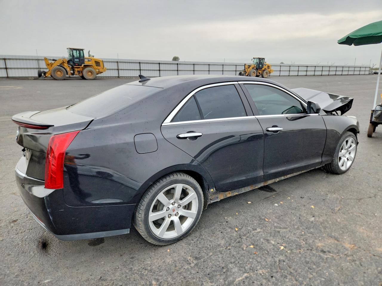 2014 Cadillac Ats Black vin: 1G6AA5RA4E0112501