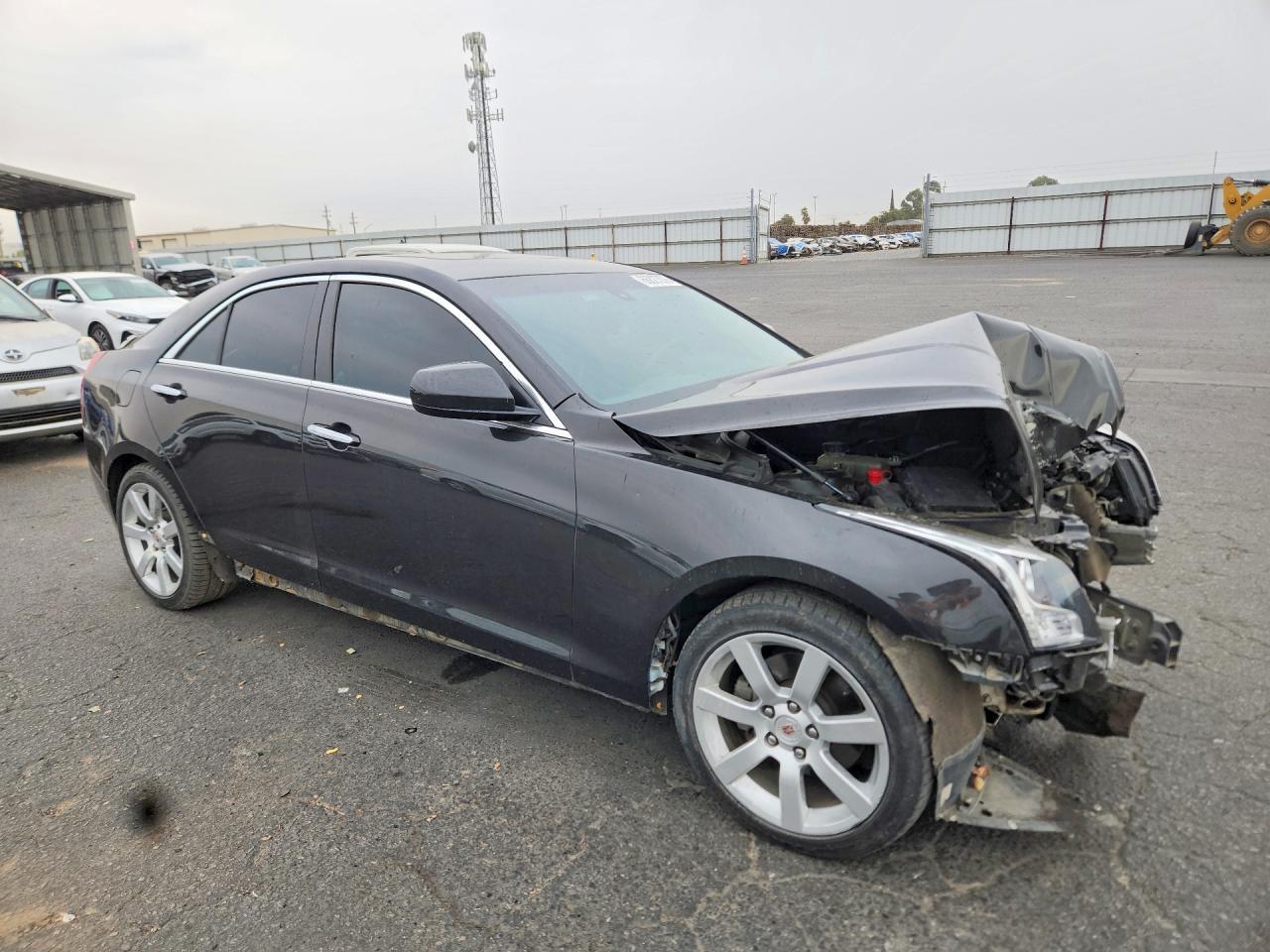 2014 Cadillac Ats Black vin: 1G6AA5RA4E0112501