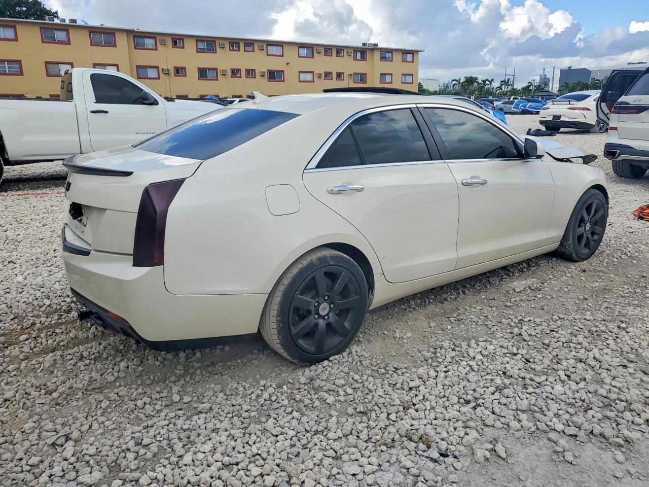 2014 Cadillac Ats Cream vin: 1G6AA5RA4E0132263