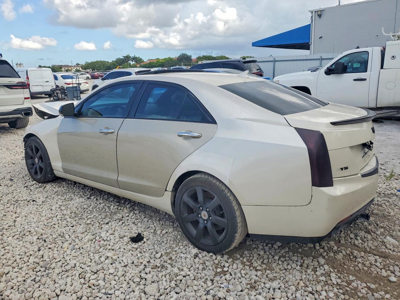 2014 Cadillac Ats Cream vin: 1G6AA5RA4E0132263