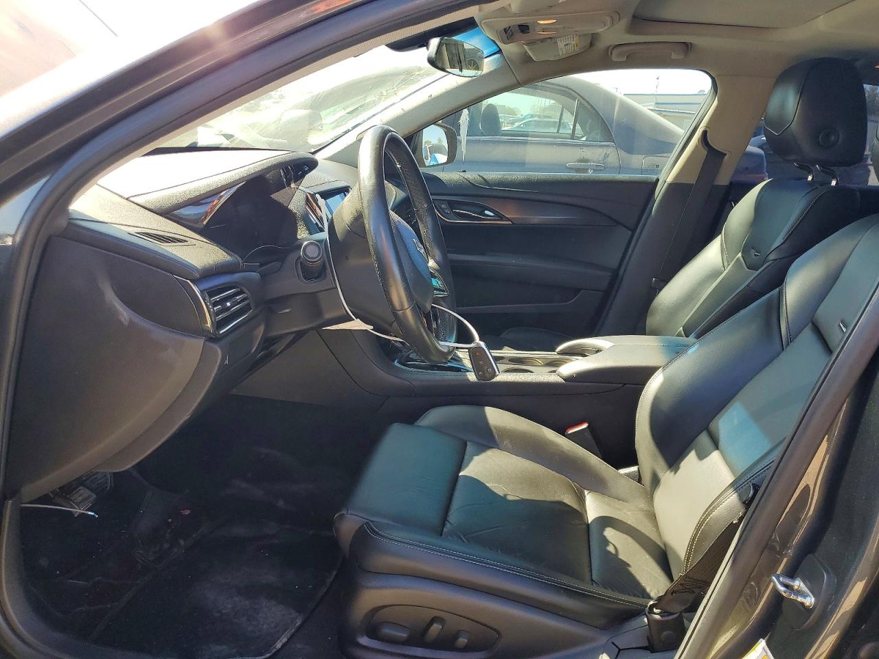 2015 Cadillac Ats Black vin: 1G6AA5RA4F0100950