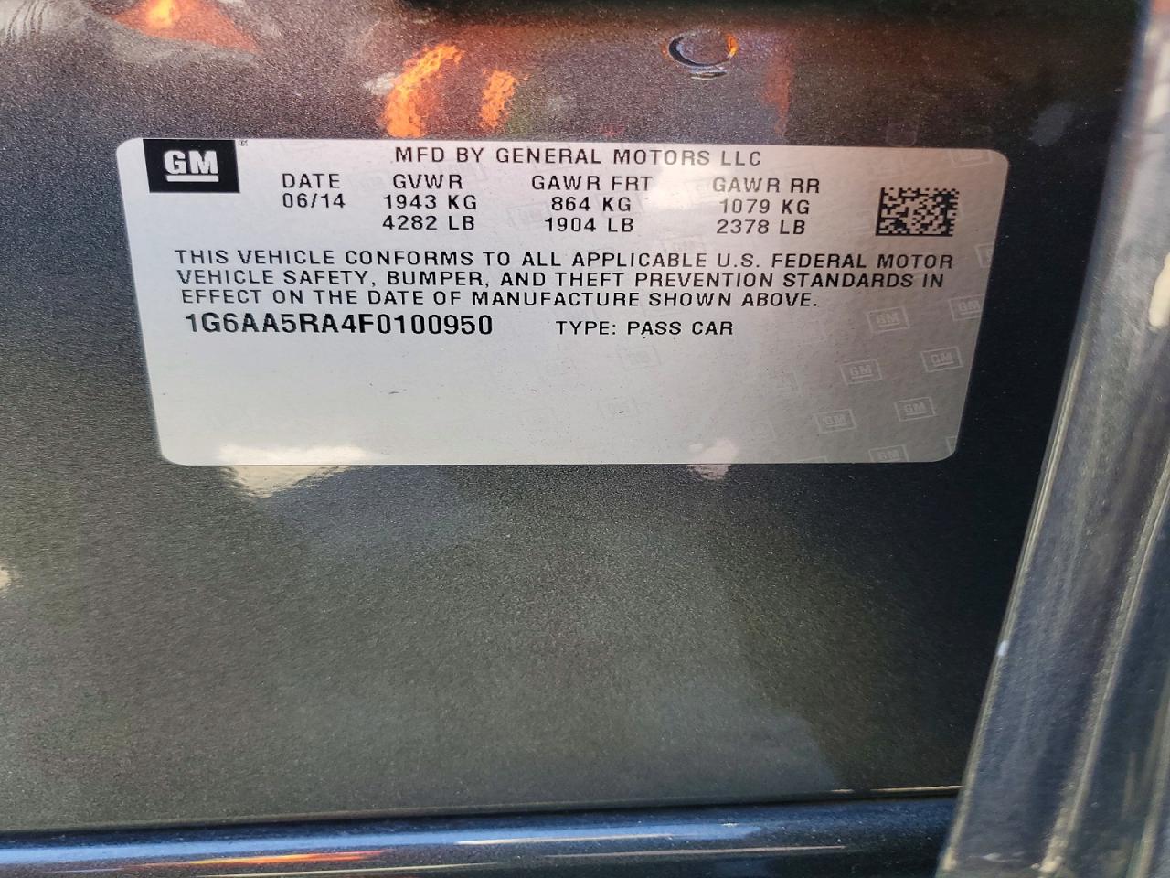 2015 Cadillac Ats Black vin: 1G6AA5RA4F0100950