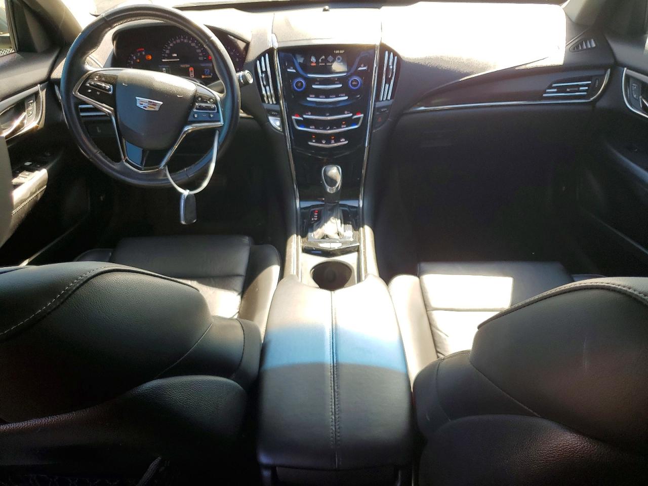 2015 Cadillac Ats Black vin: 1G6AA5RA4F0100950