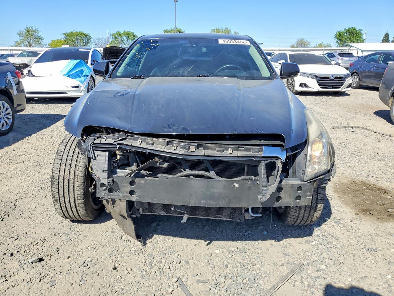 2015 Cadillac Ats Black vin: 1G6AA5RA4F0100950