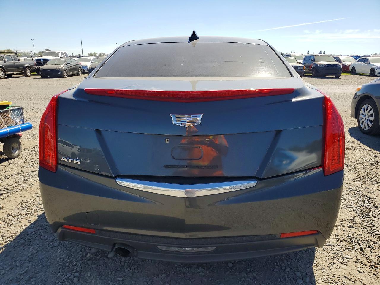 2015 Cadillac Ats Black vin: 1G6AA5RA4F0100950