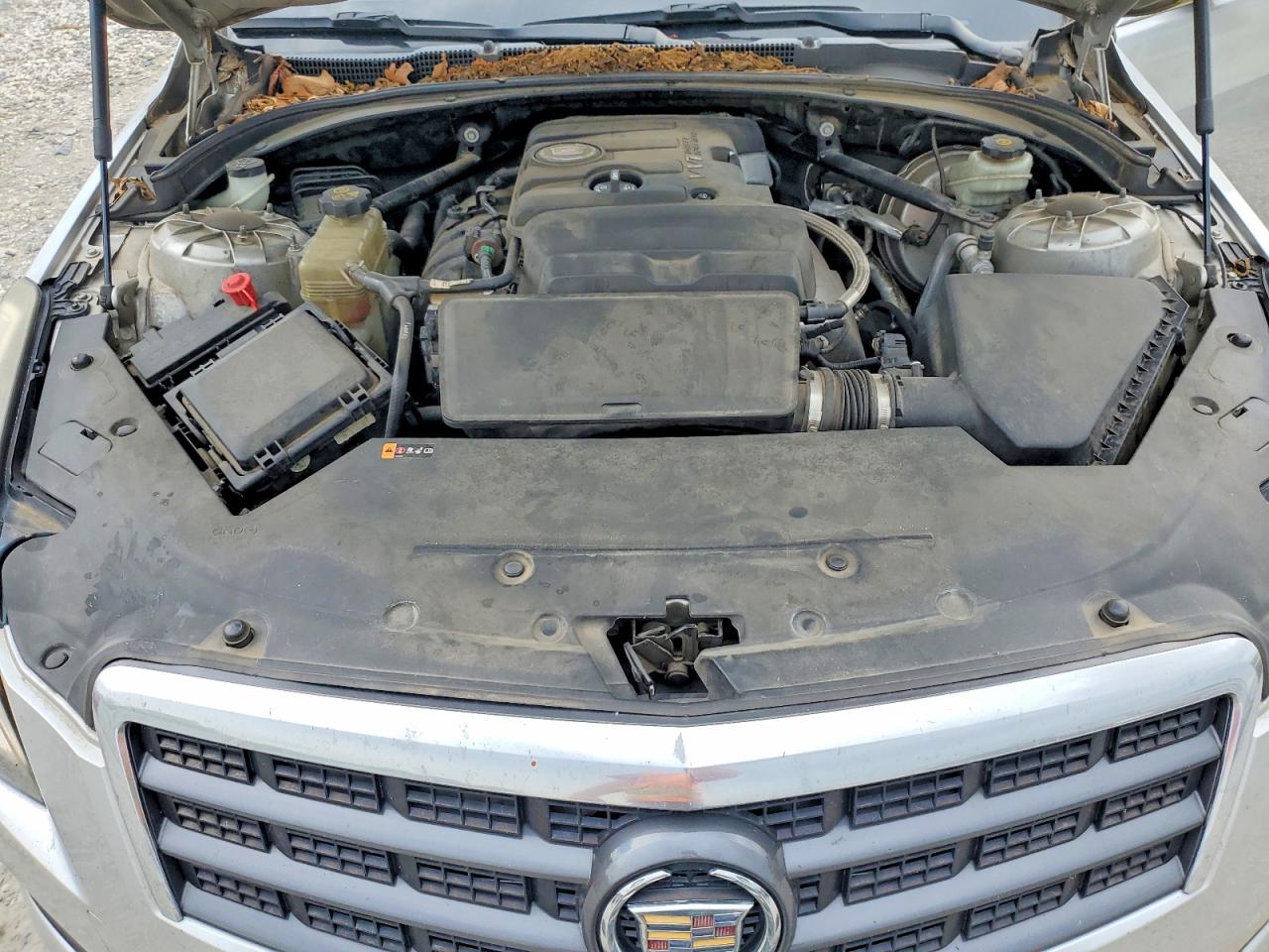2013 Cadillac Ats Silver vin: 1G6AA5RA5D0110464