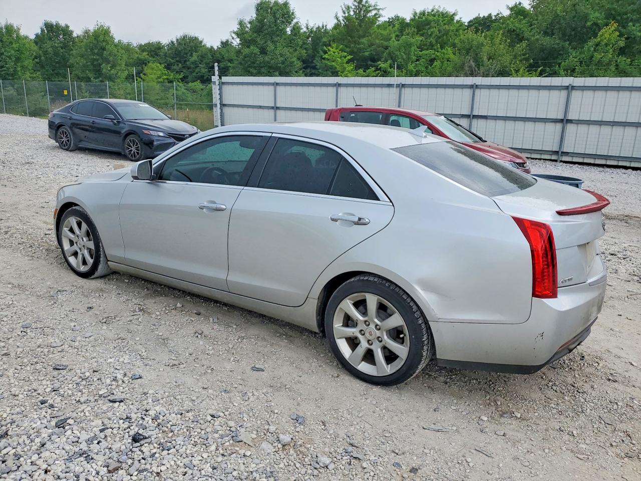 2013 Cadillac Ats Silver vin: 1G6AA5RA5D0110464
