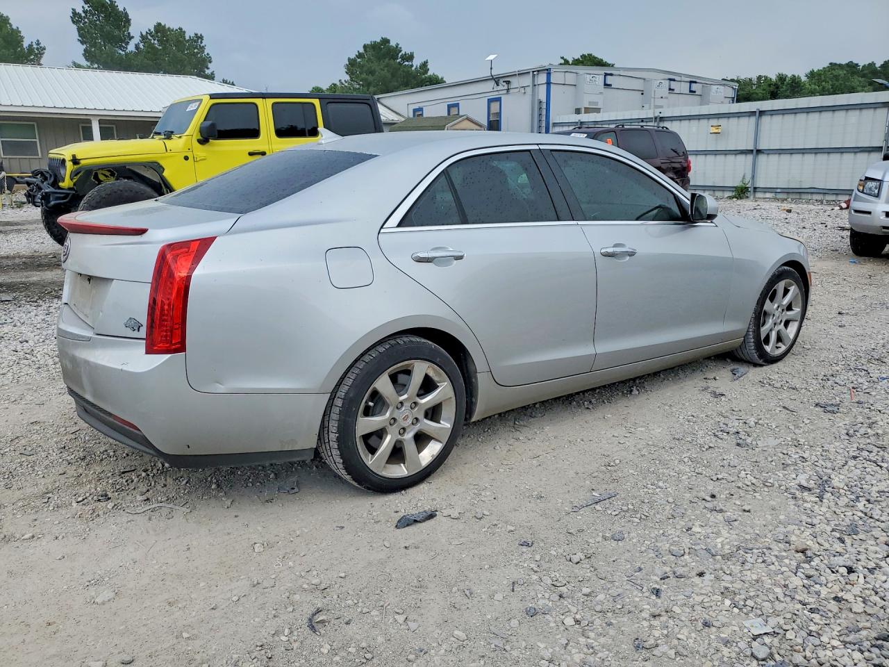 2013 Cadillac Ats Silver vin: 1G6AA5RA5D0110464