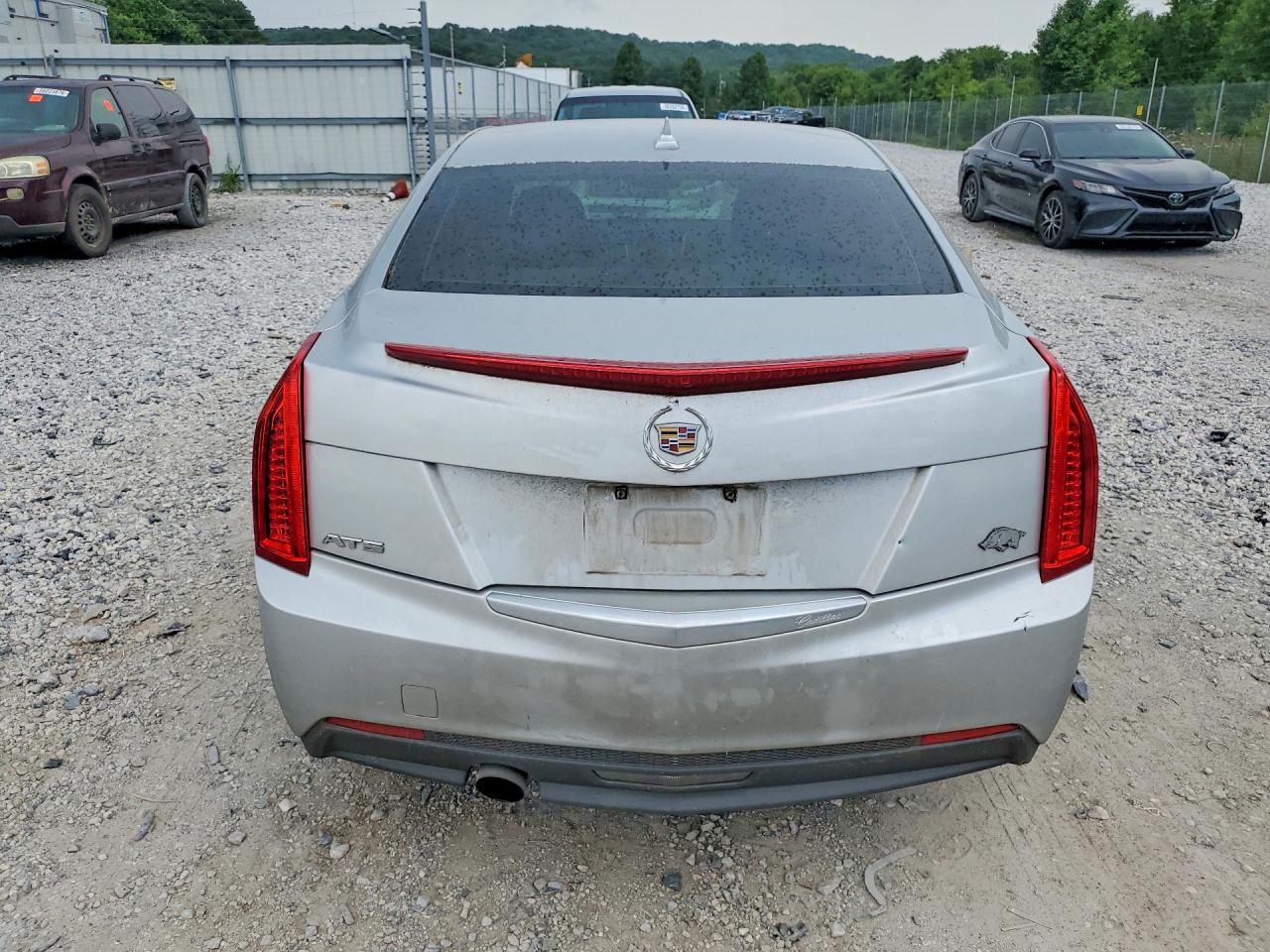 2013 Cadillac Ats Silver vin: 1G6AA5RA5D0110464