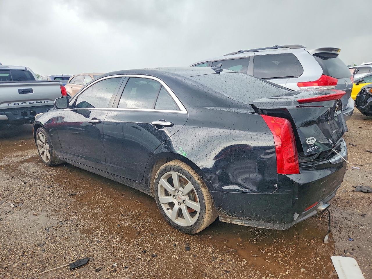 2013 Cadillac Ats Black vin: 1G6AA5RA5D0157168