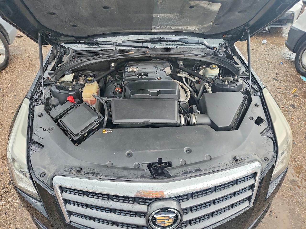 2013 Cadillac Ats Black vin: 1G6AA5RA5D0157168