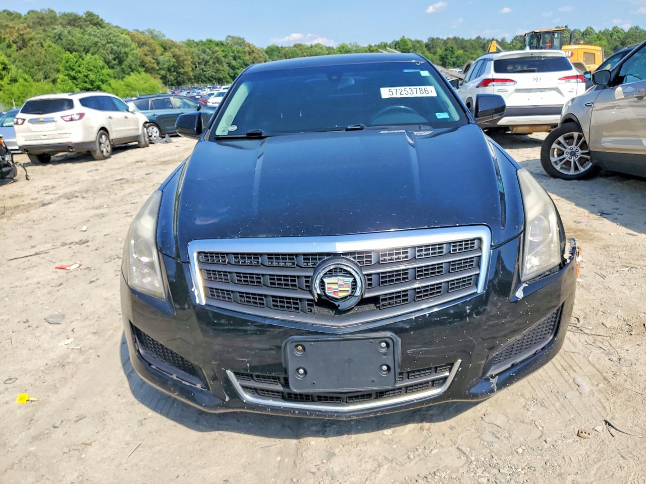 2013 Cadillac Ats Black vin: 1G6AA5RA5D0169272