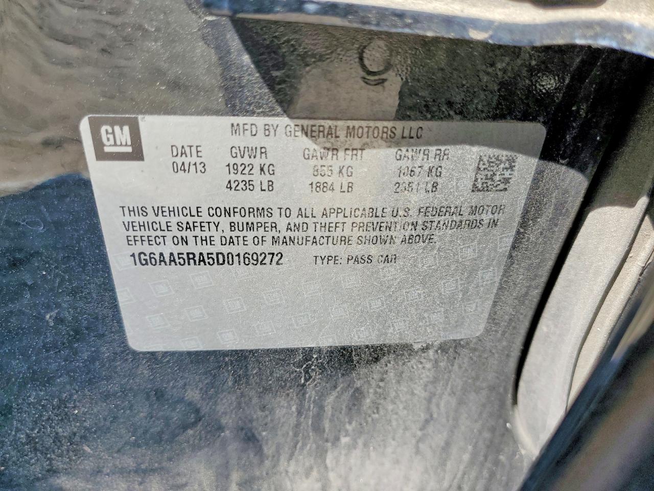 2013 Cadillac Ats Black vin: 1G6AA5RA5D0169272