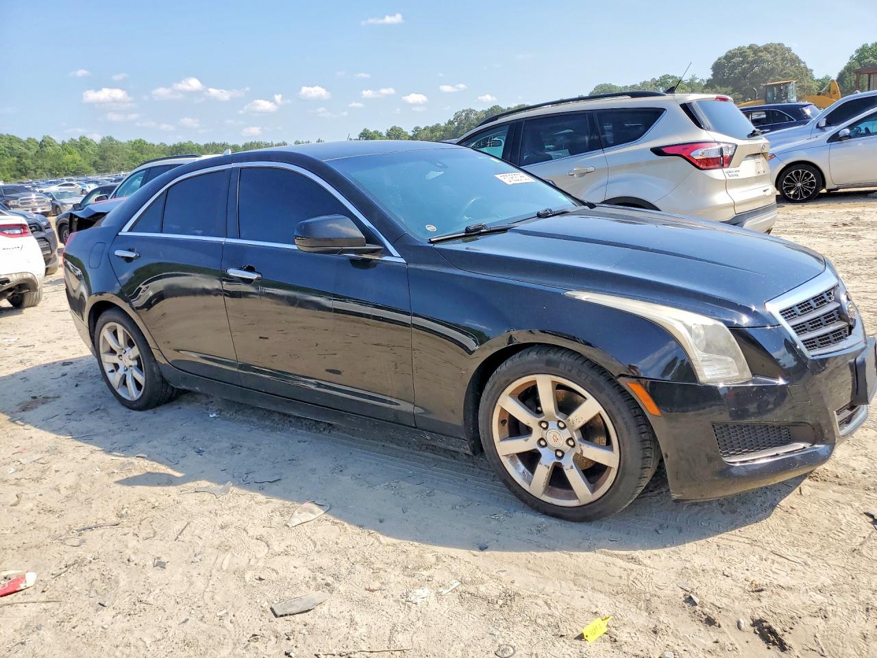 2013 Cadillac Ats Black vin: 1G6AA5RA5D0169272