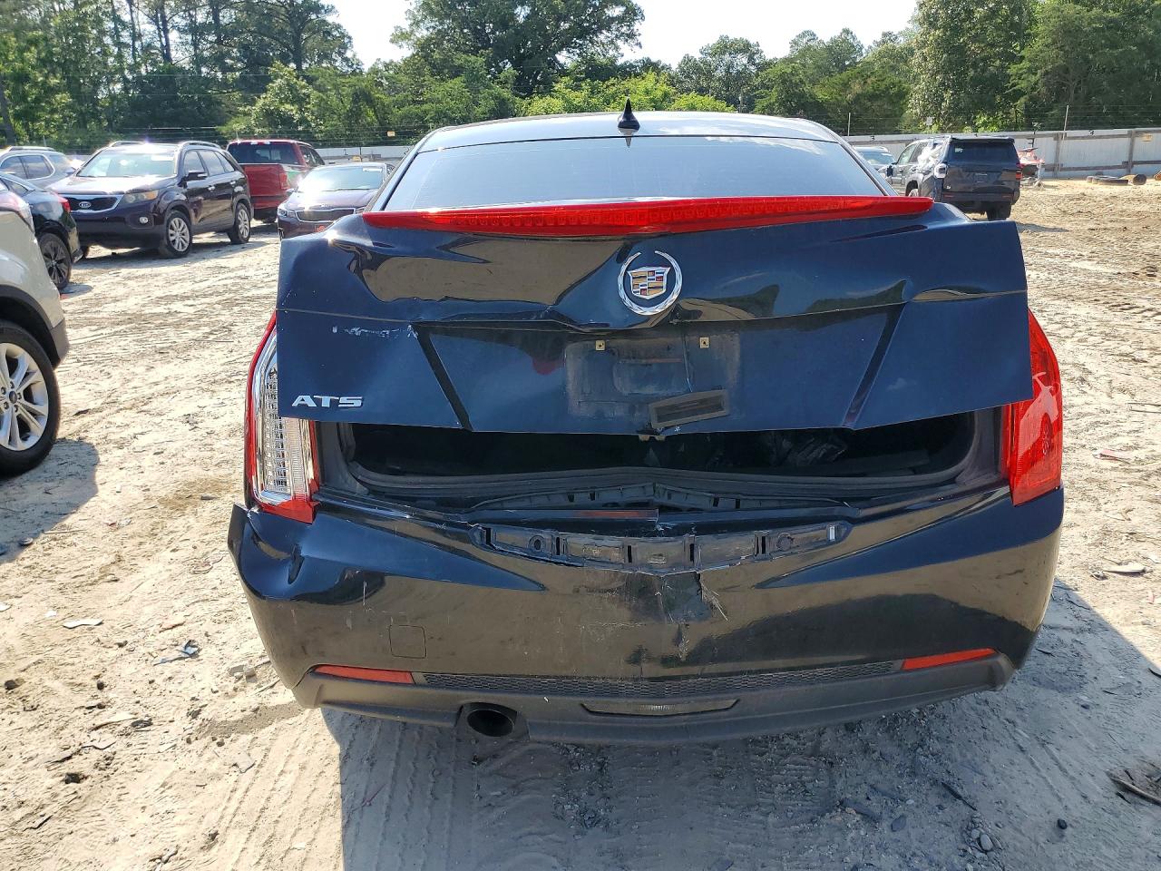 2013 Cadillac Ats Black vin: 1G6AA5RA5D0169272