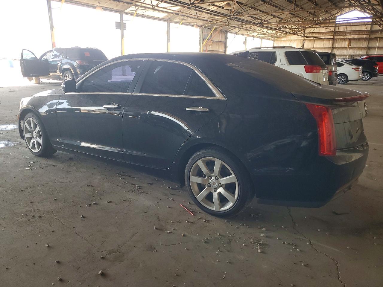 2013 Cadillac Ats Black vin: 1G6AA5RA5D0174035