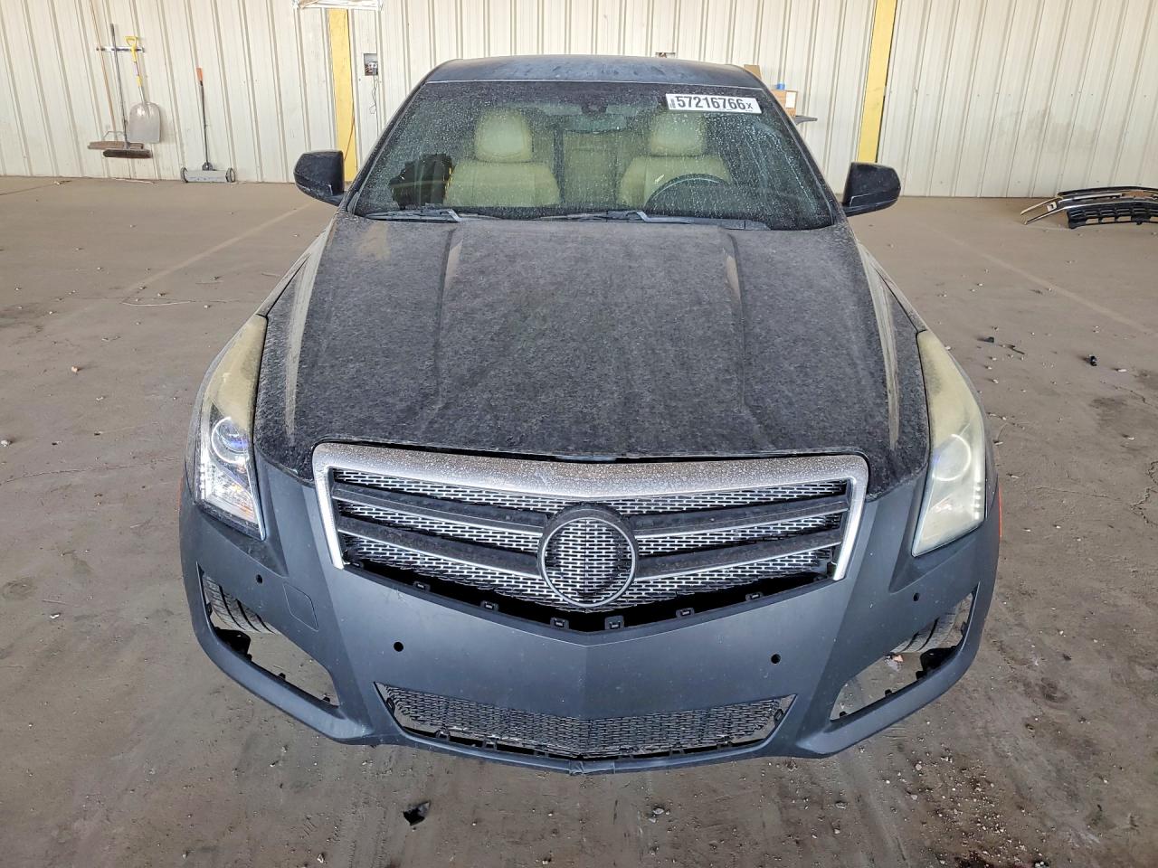 2013 Cadillac Ats Black vin: 1G6AA5RA5D0174035