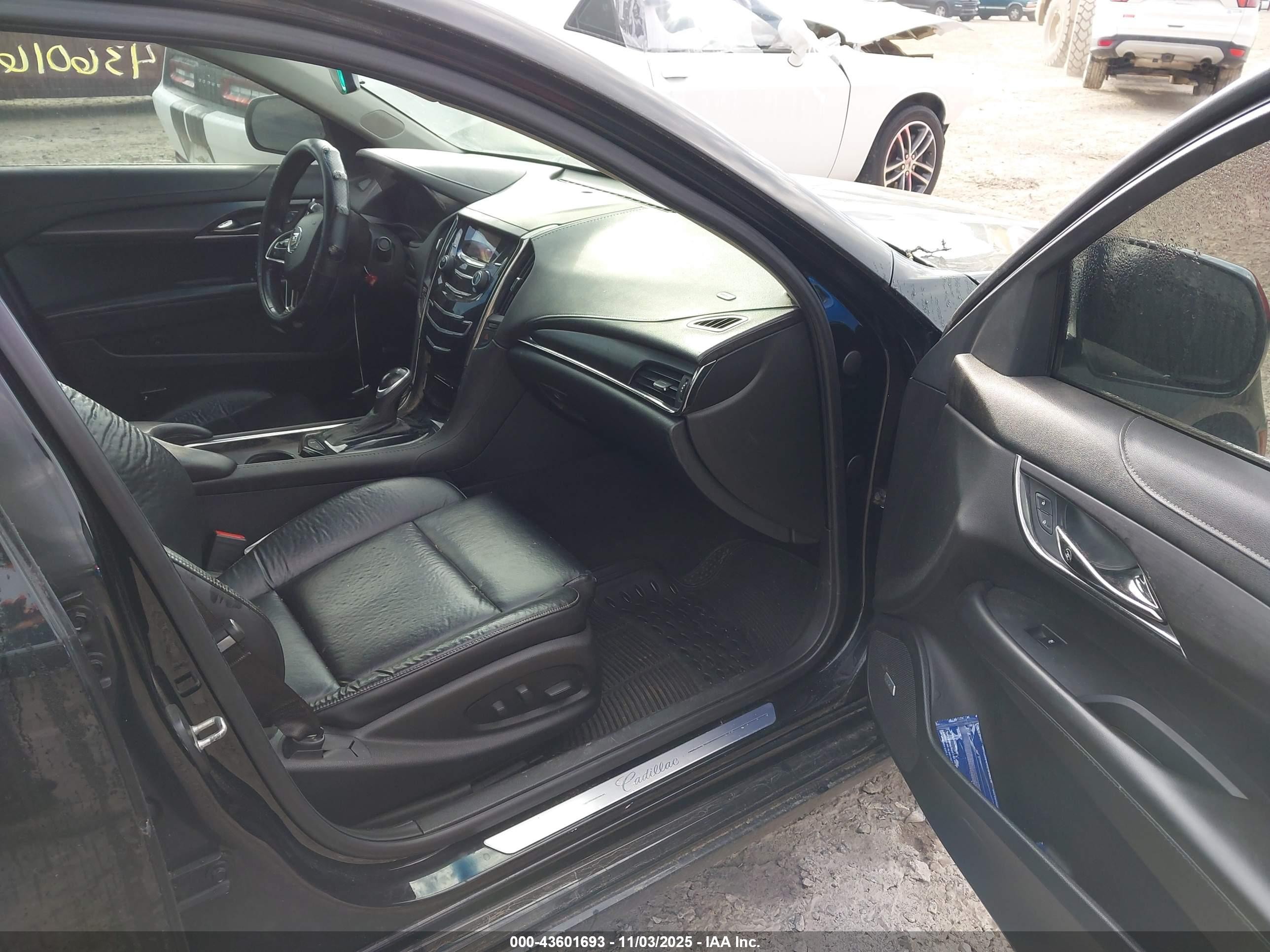 2014 Cadillac Ats Standard Black vin: 1G6AA5RA5E0104682