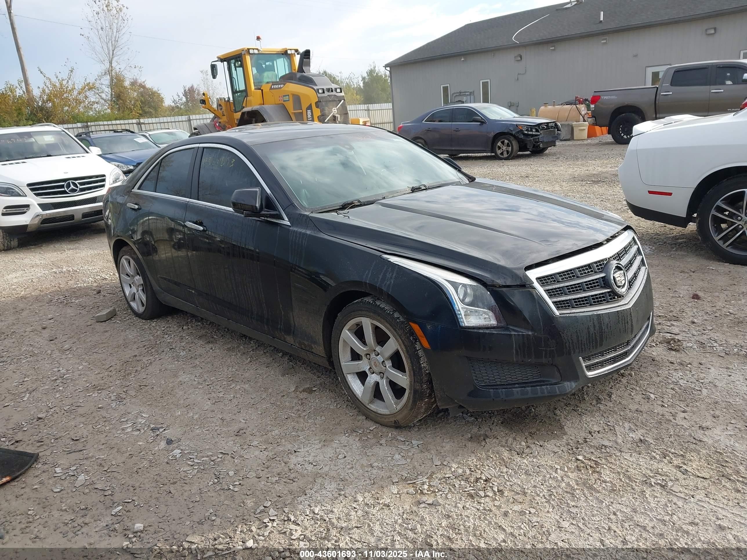 2014 Cadillac Ats Standard Black vin: 1G6AA5RA5E0104682
