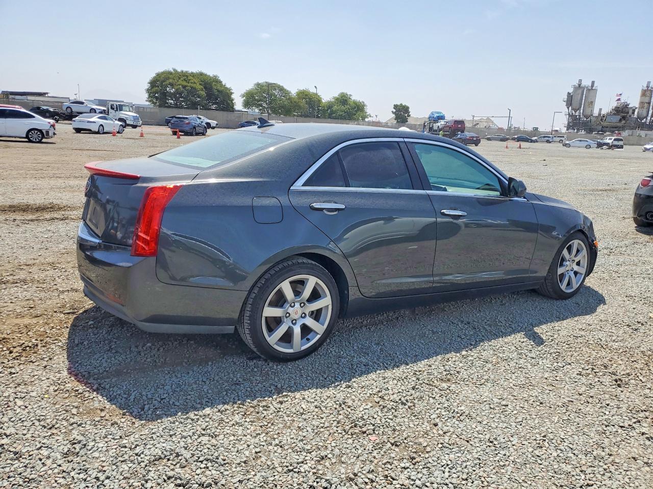 2014 Cadillac Ats Gray vin: 1G6AA5RA5E0176661