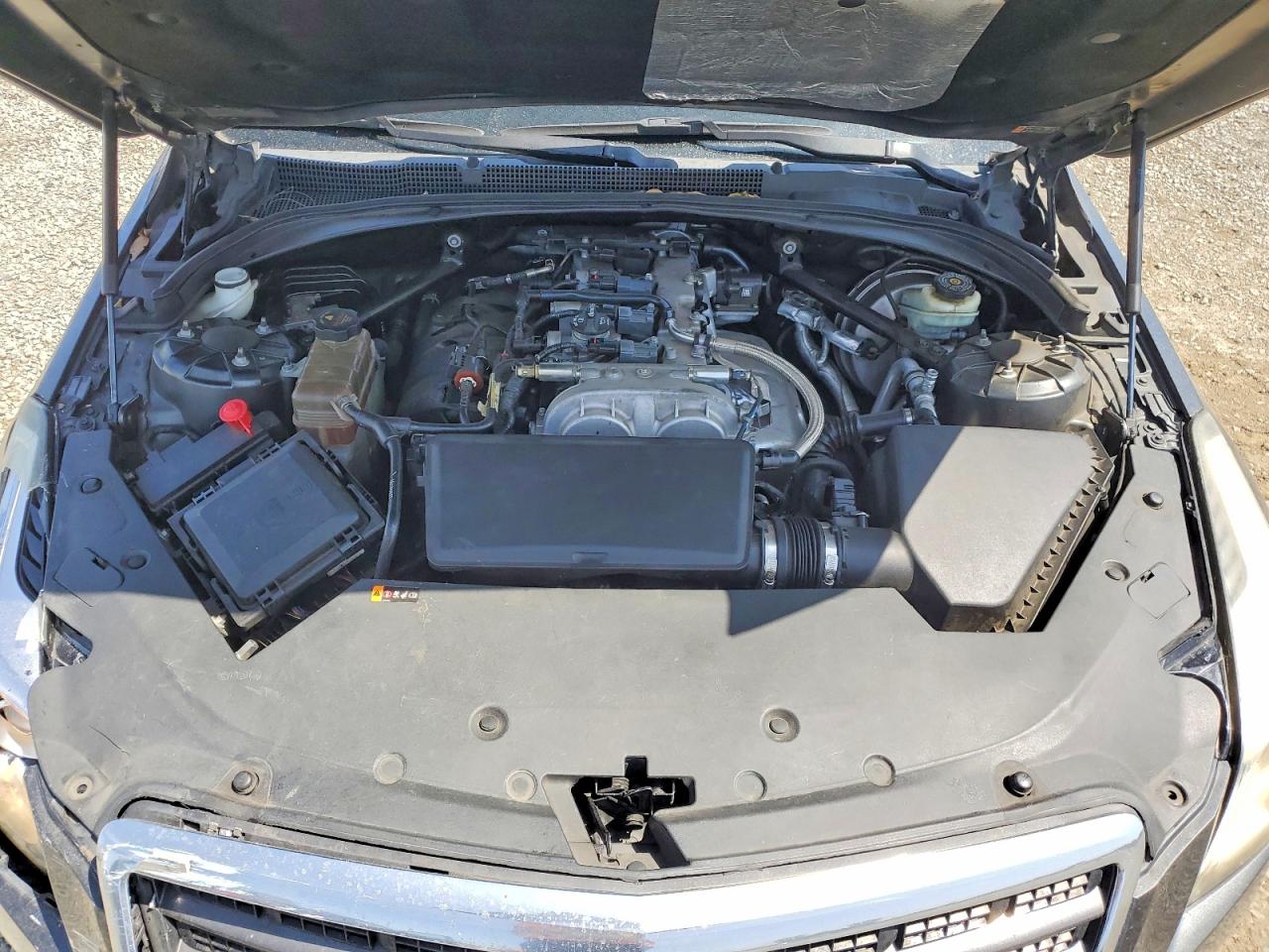 2014 Cadillac Ats Gray vin: 1G6AA5RA5E0176661