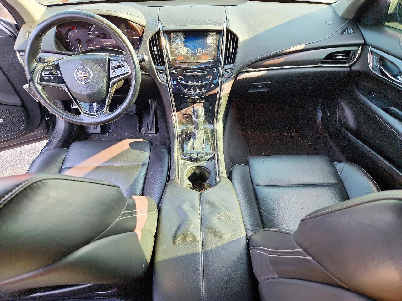2013 Cadillac Ats Gray vin: 1G6AA5RA6D0147376