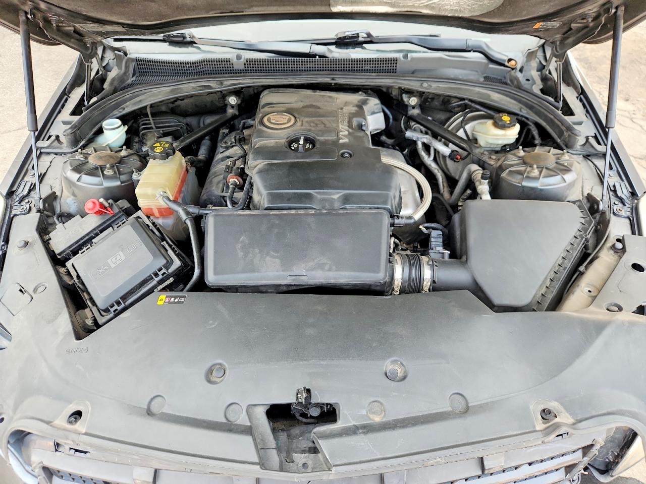 2013 Cadillac Ats Gray vin: 1G6AA5RA6D0147376