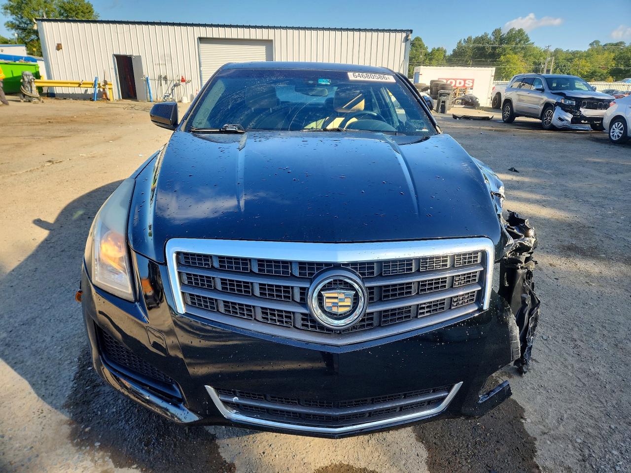 2013 Cadillac Ats Черный vin: 1G6AA5RA6D0158958