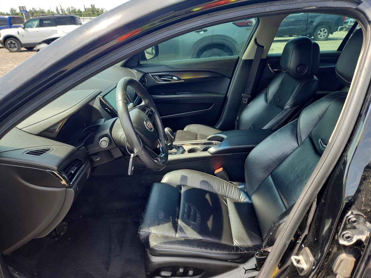 2013 Cadillac Ats Black vin: 1G6AA5RA6D0168910