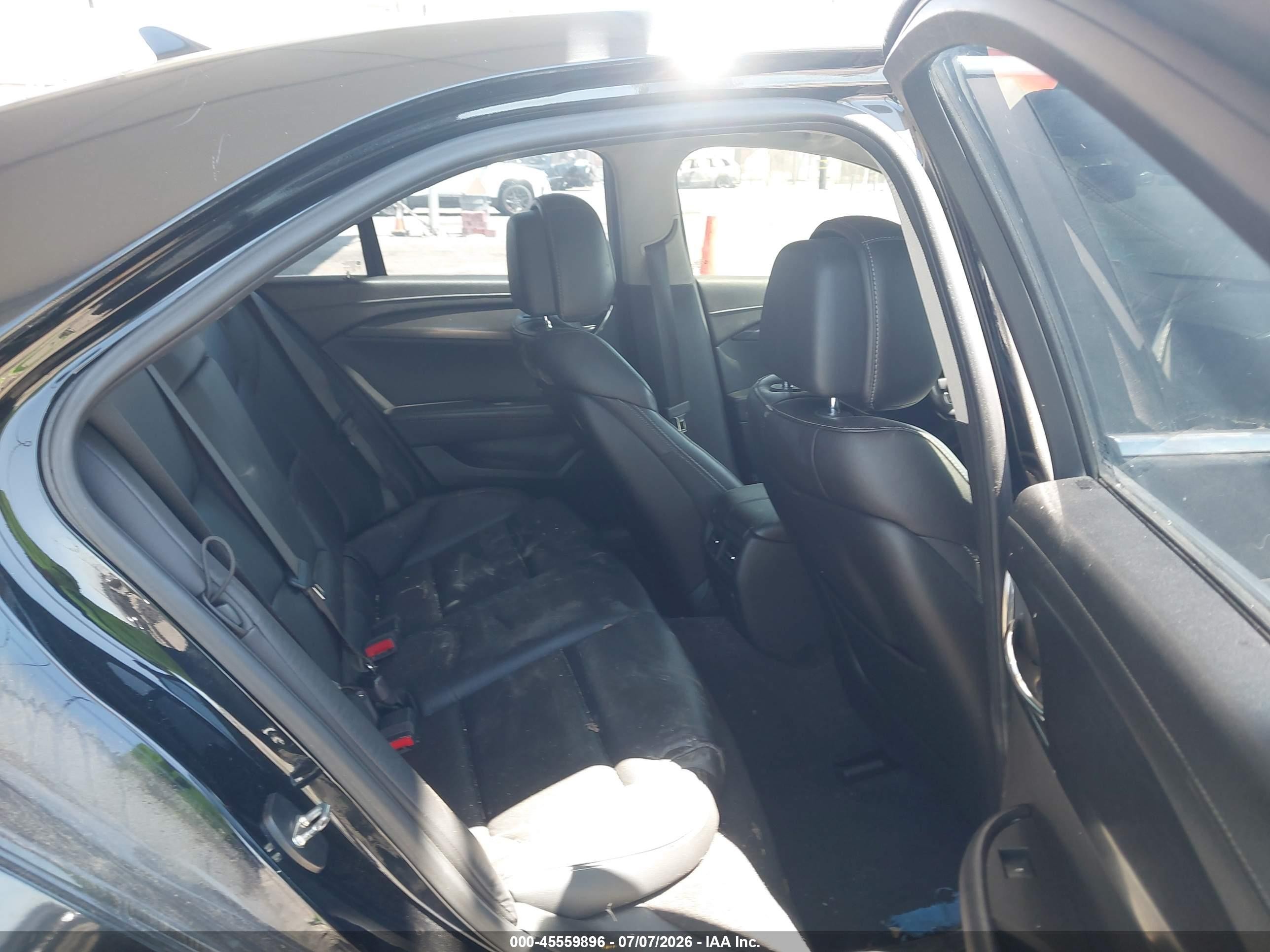 2014 Cadillac Ats Standard Черный vin: 1G6AA5RA6E0103475