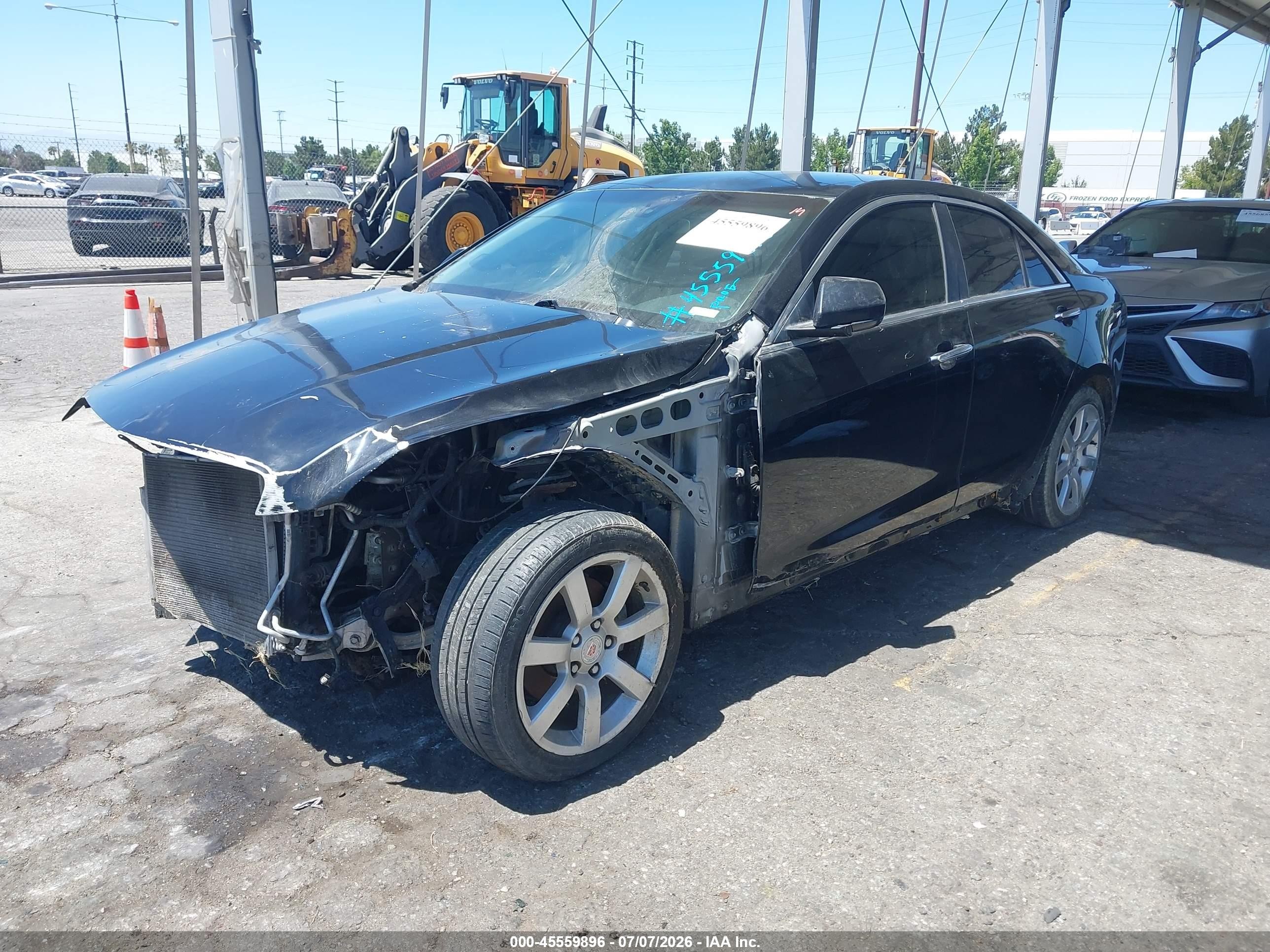 2014 Cadillac Ats Standard Черный vin: 1G6AA5RA6E0103475