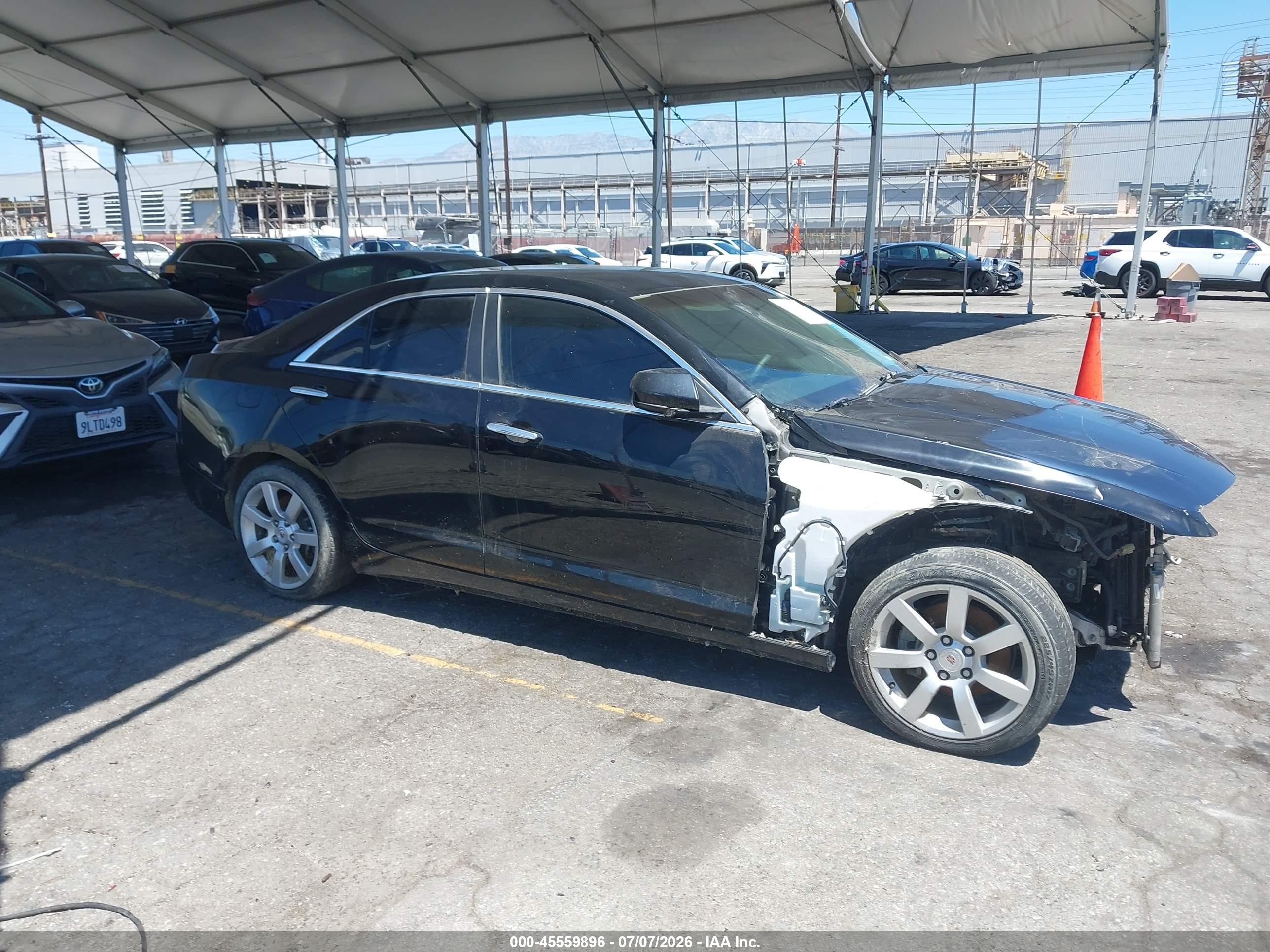 2014 Cadillac Ats Standard Черный vin: 1G6AA5RA6E0103475