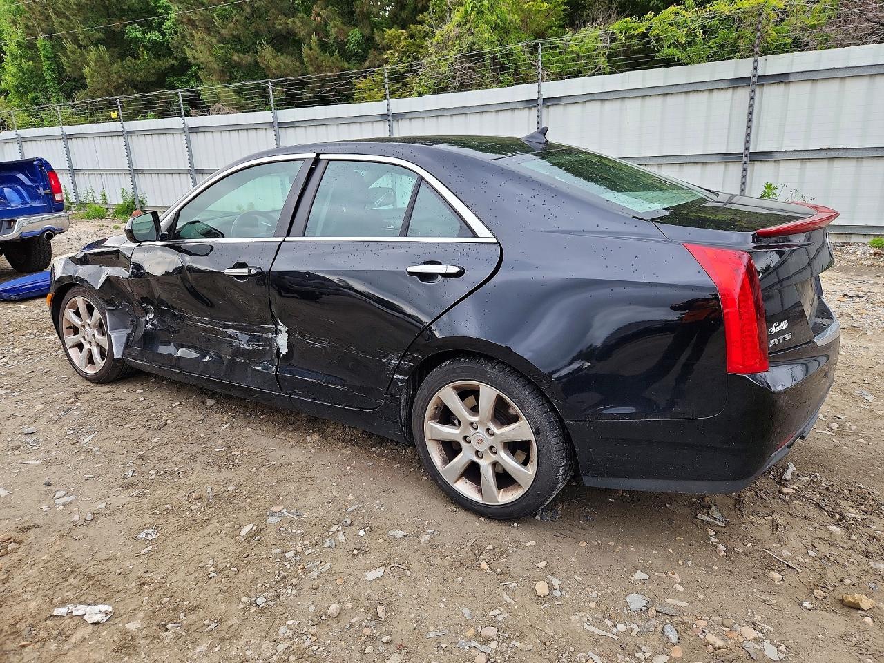 2013 Cadillac Ats Black vin: 1G6AA5RA7D0113415