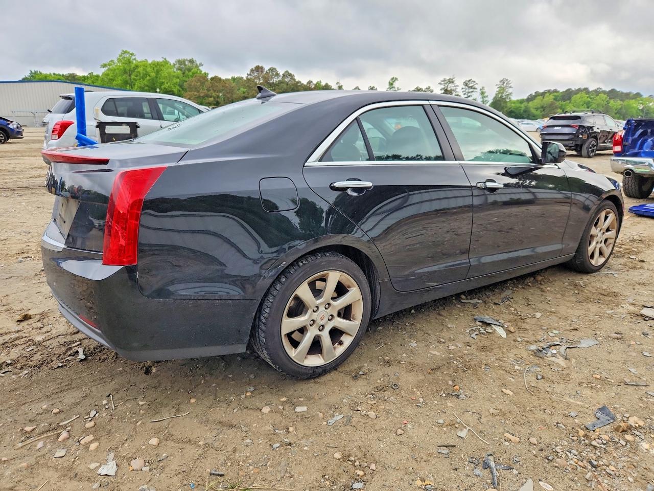 2013 Cadillac Ats Black vin: 1G6AA5RA7D0113415