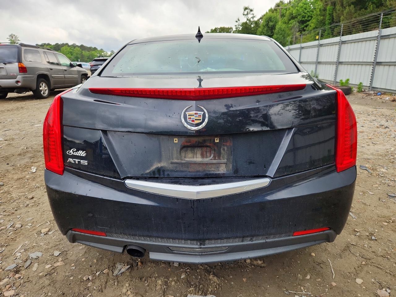 2013 Cadillac Ats Black vin: 1G6AA5RA7D0113415
