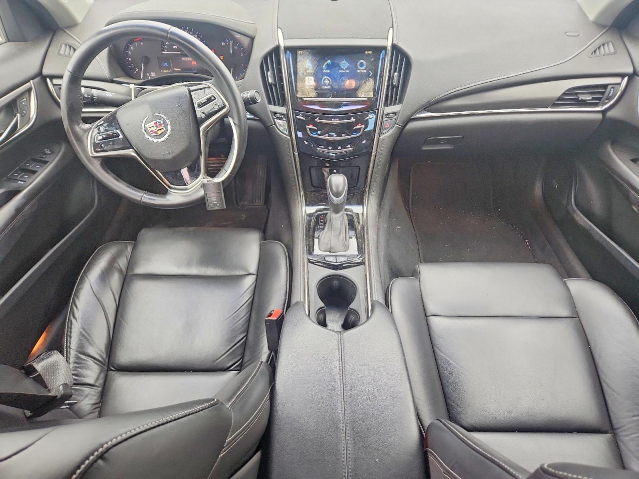2013 Cadillac Ats Silver vin: 1G6AA5RA7D0122518