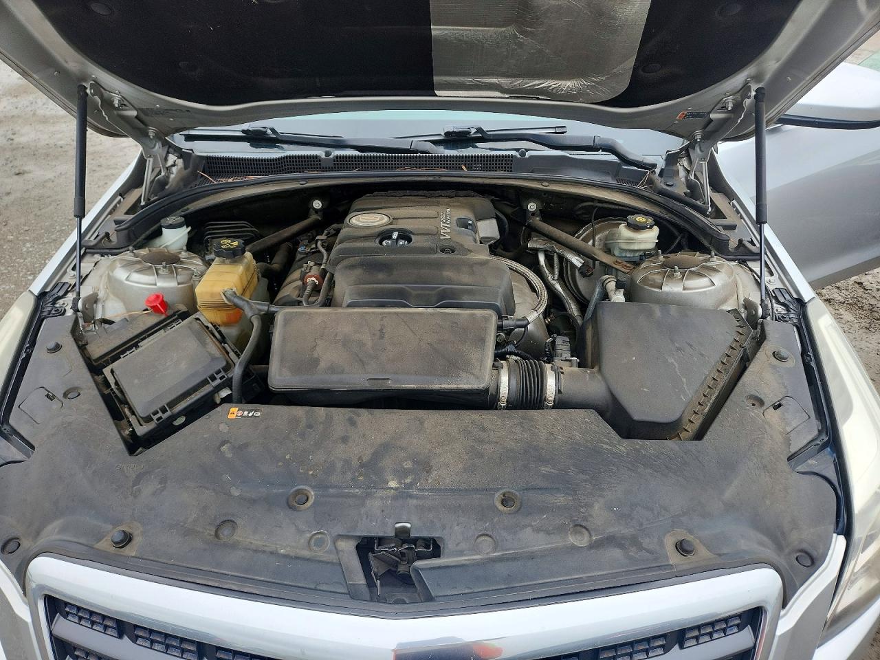 2013 Cadillac Ats Silver vin: 1G6AA5RA7D0122518