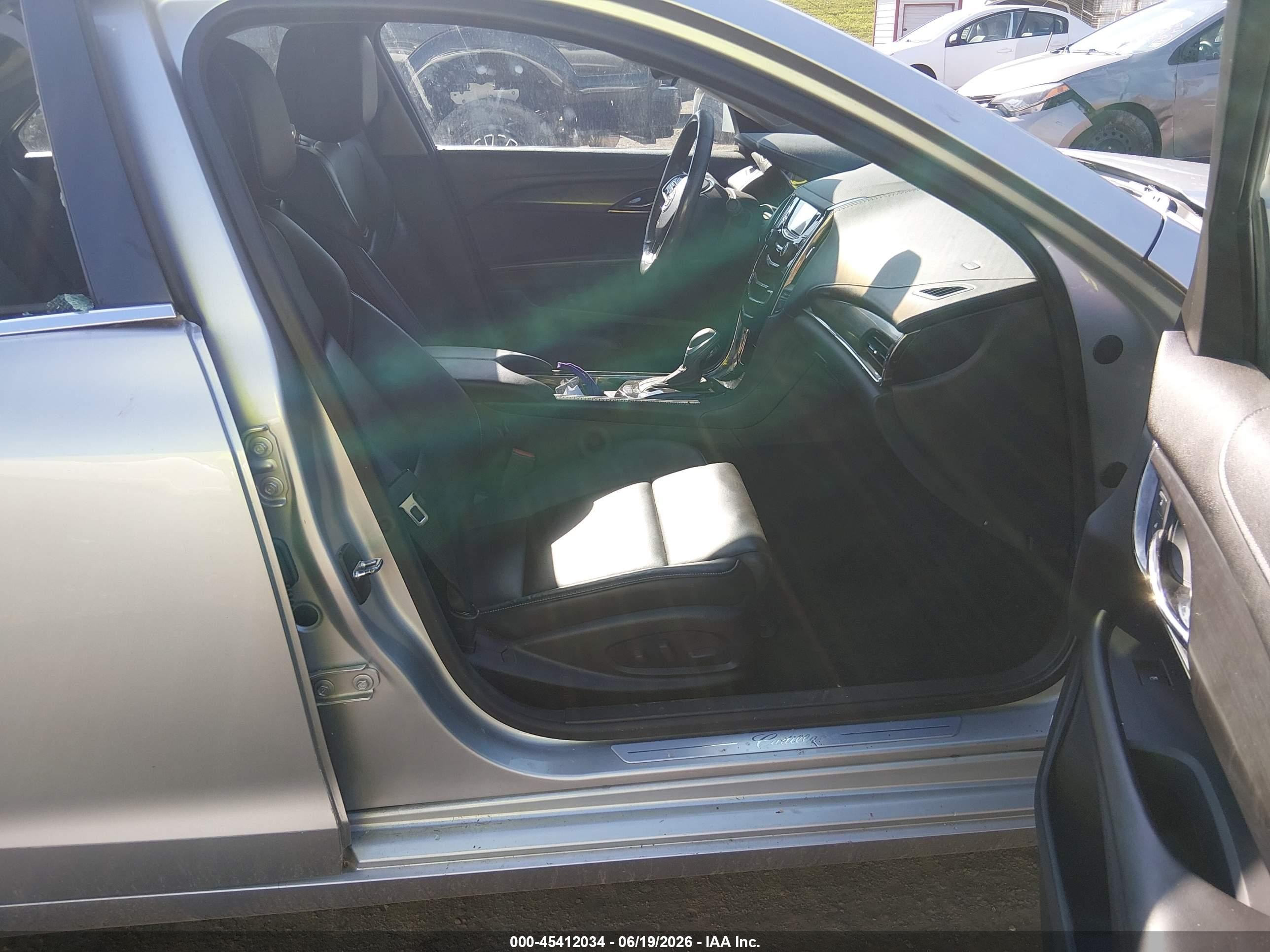 2013 Cadillac Ats Standard Silver vin: 1G6AA5RA7D0148844