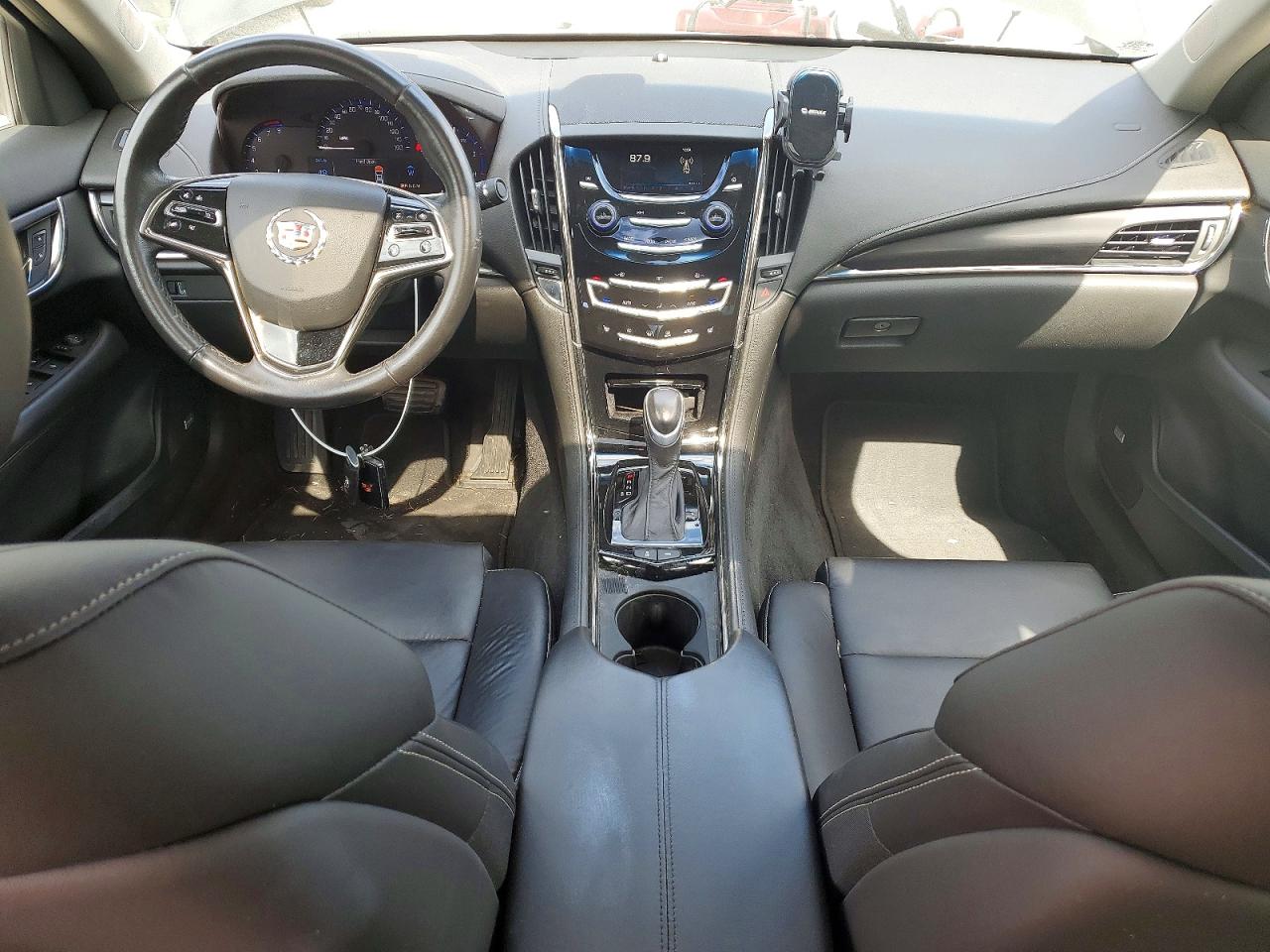 2014 Cadillac Ats Black vin: 1G6AA5RA7E0104912