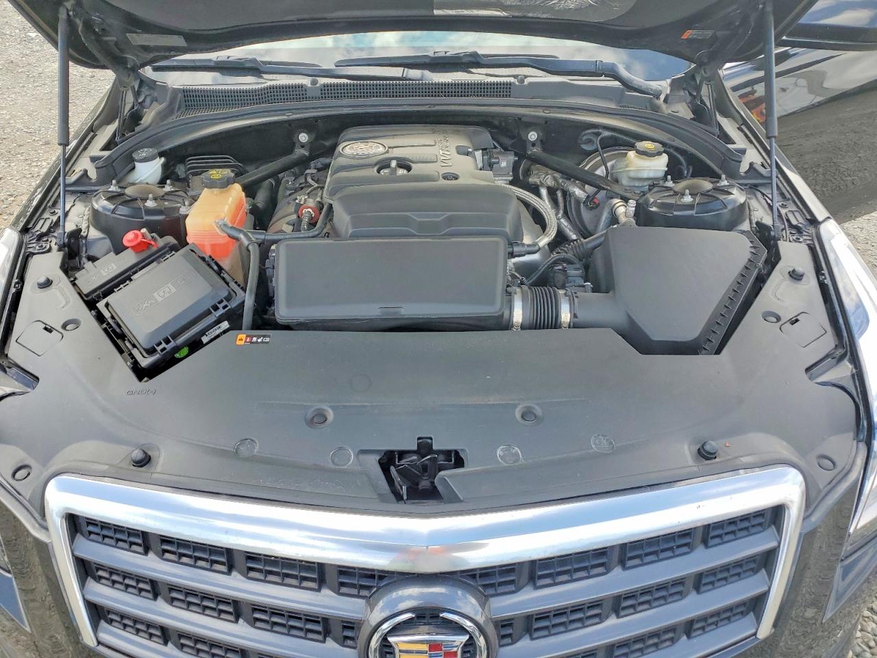 2014 Cadillac Ats Black vin: 1G6AA5RA7E0104912