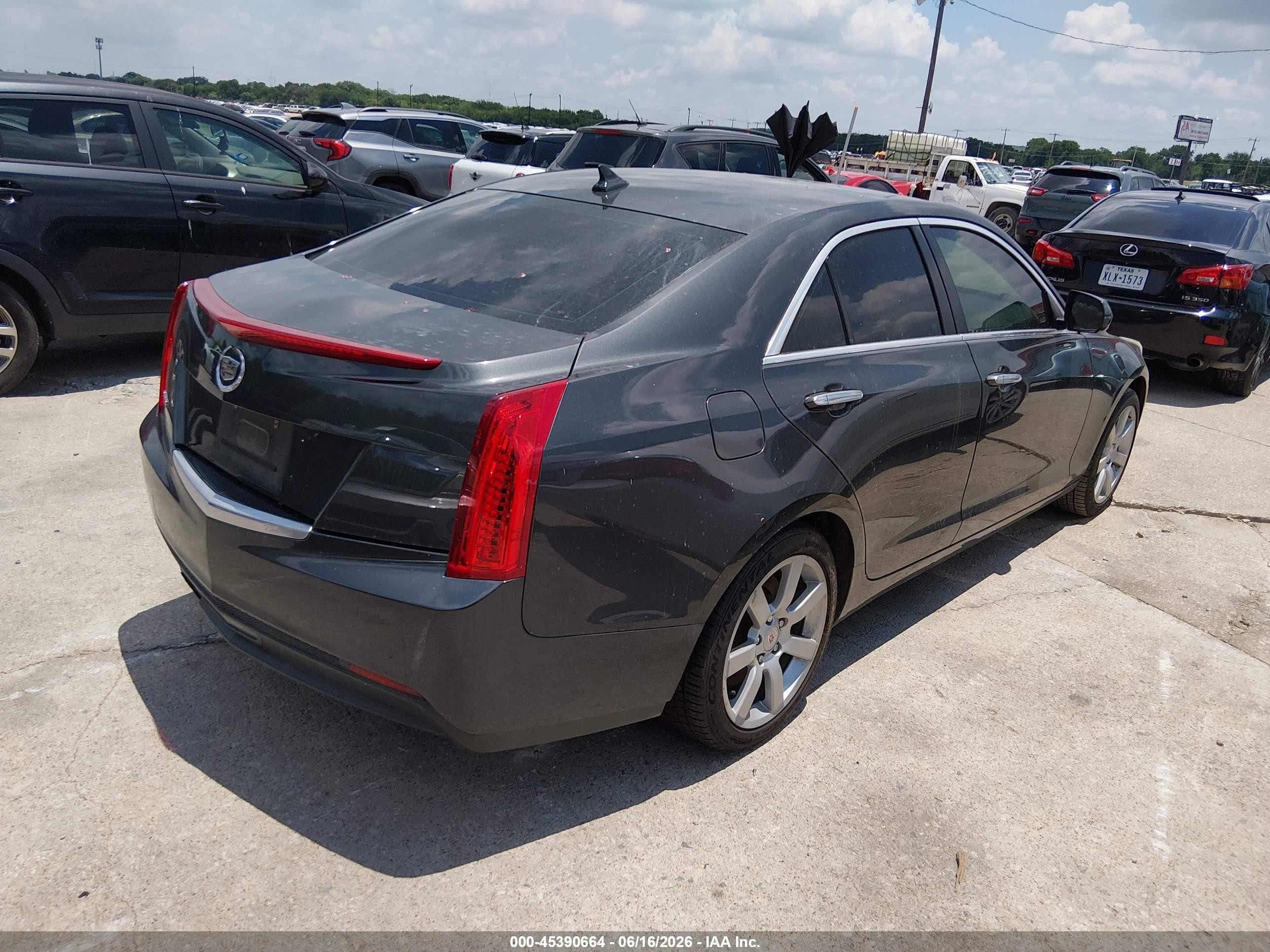 2014 Cadillac Ats Standard Gray vin: 1G6AA5RA7E0128644