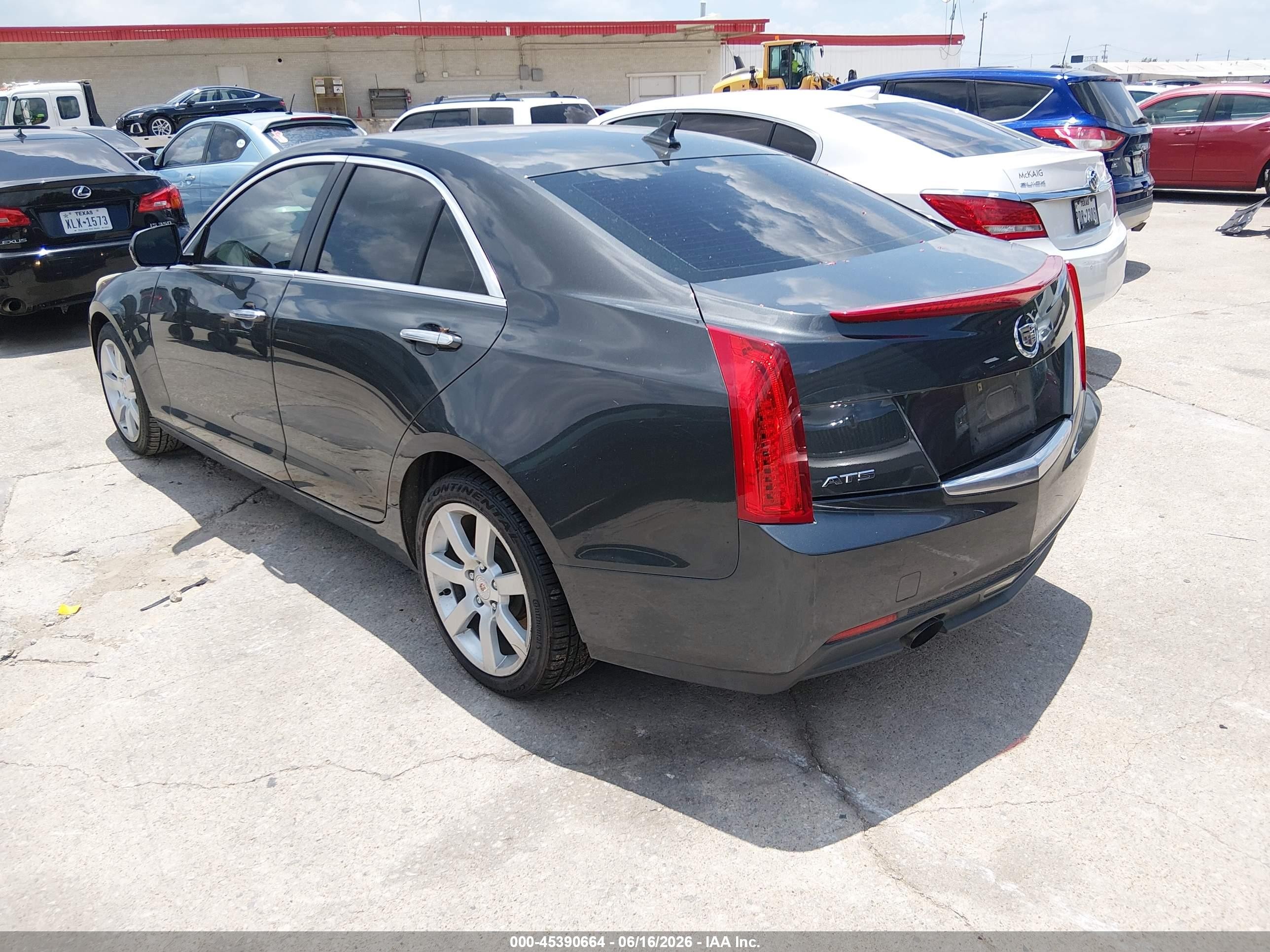 2014 Cadillac Ats Standard Gray vin: 1G6AA5RA7E0128644