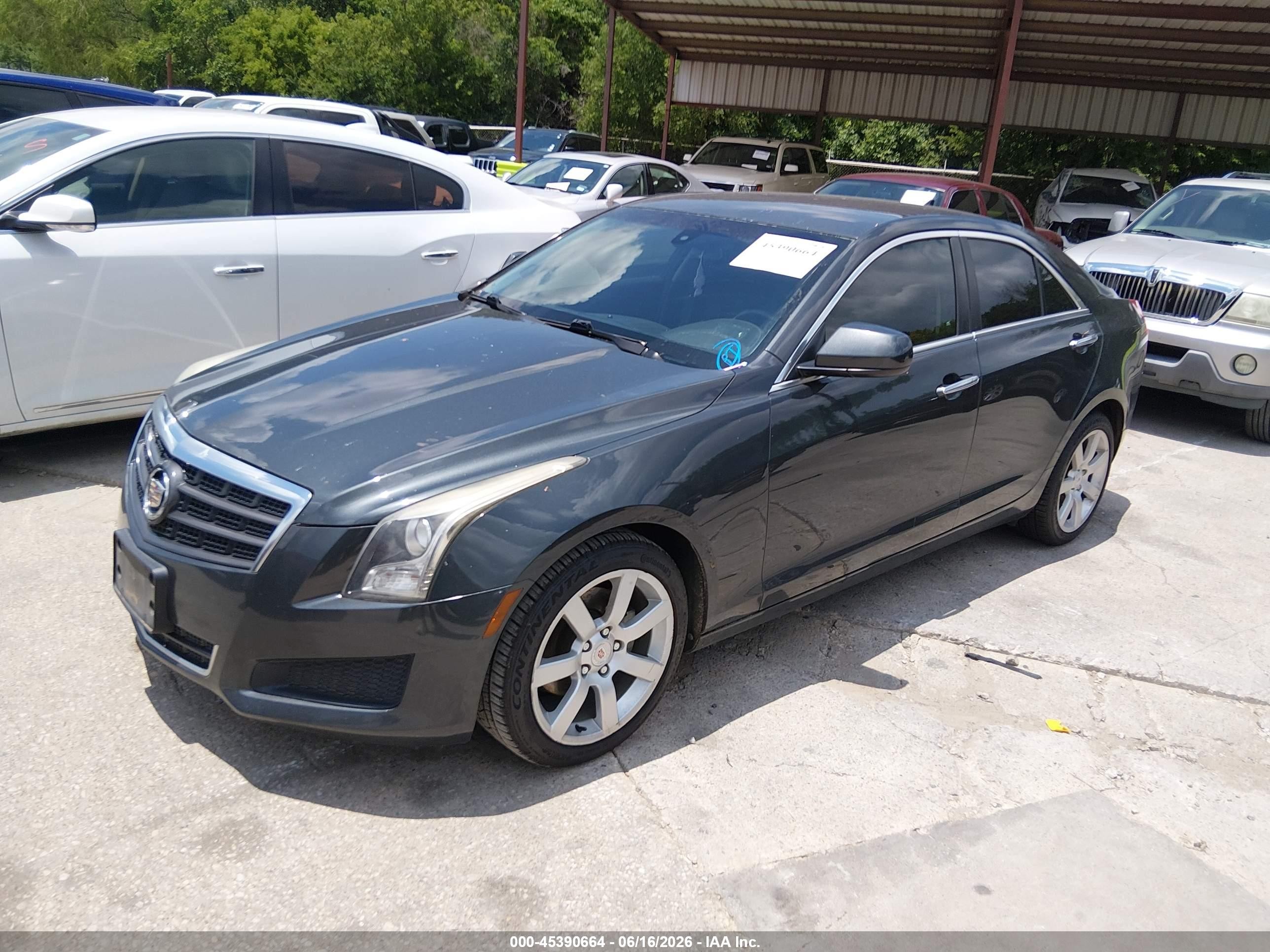 2014 Cadillac Ats Standard Gray vin: 1G6AA5RA7E0128644