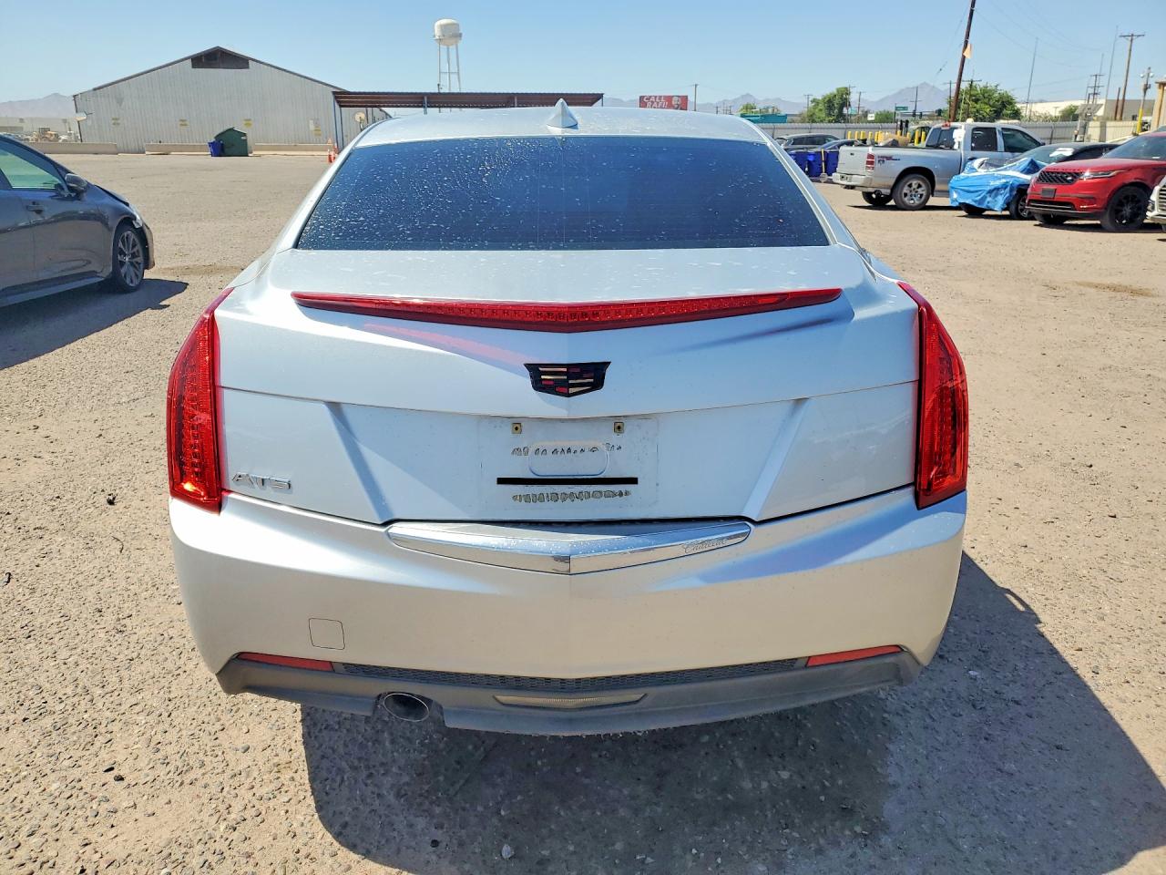 2015 Cadillac Ats Silver vin: 1G6AA5RA7F0132548