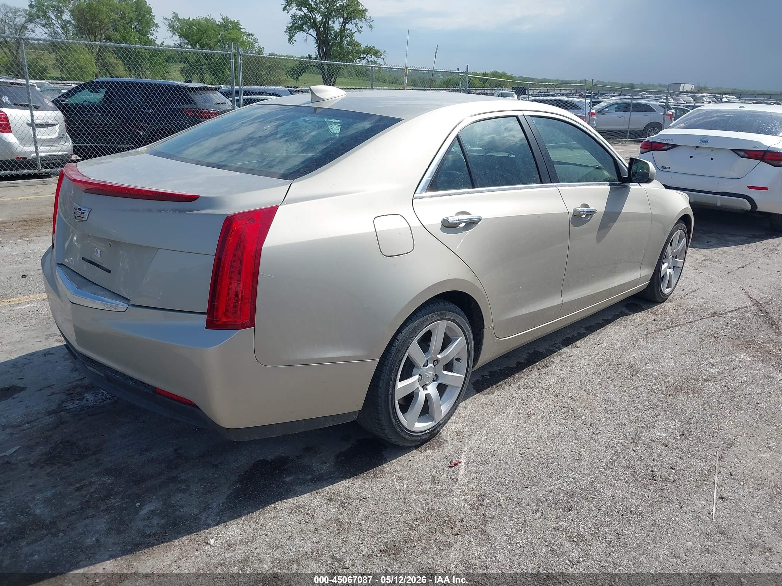2015 Cadillac Ats Standard Gold vin: 1G6AA5RA7F0134400