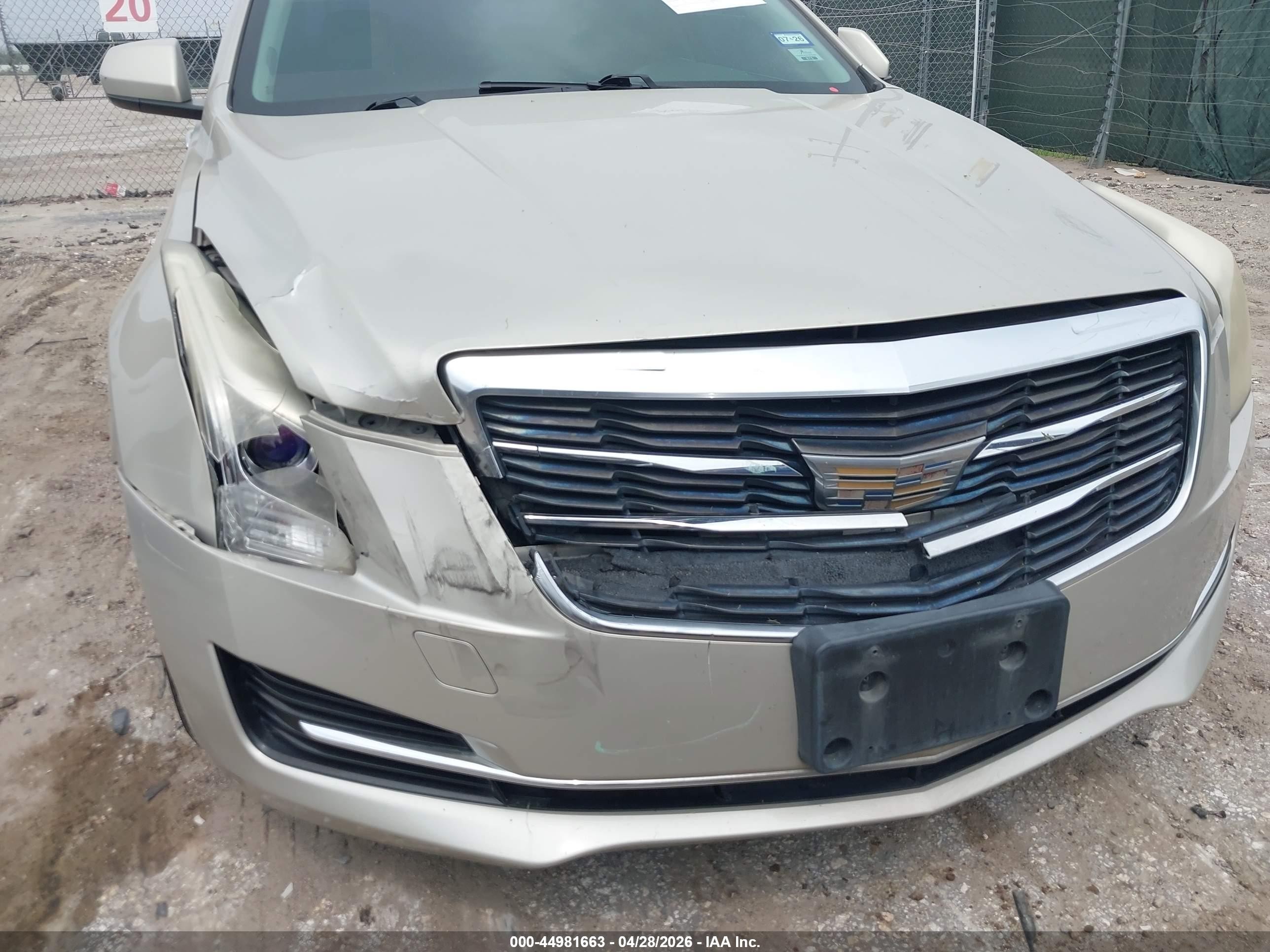 2016 Cadillac Ats Standard Gold vin: 1G6AA5RA7G0107697
