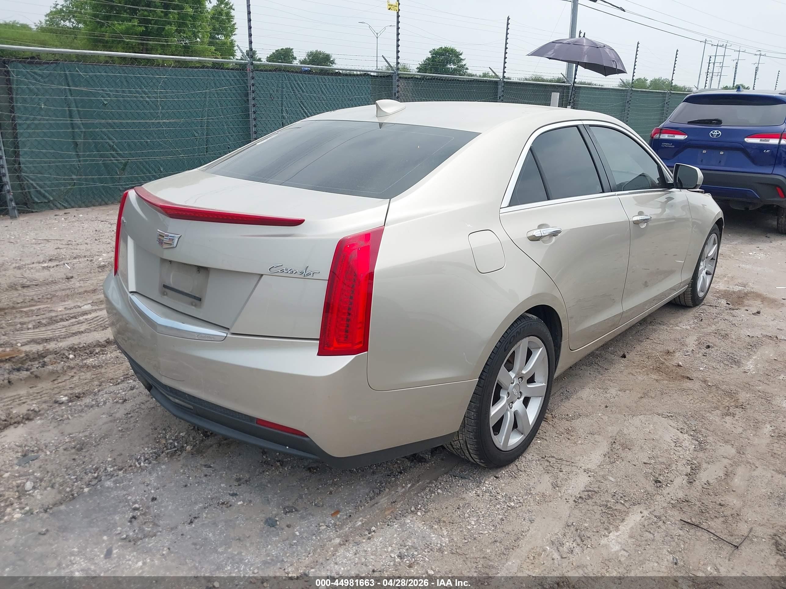 2016 Cadillac Ats Standard Gold vin: 1G6AA5RA7G0107697