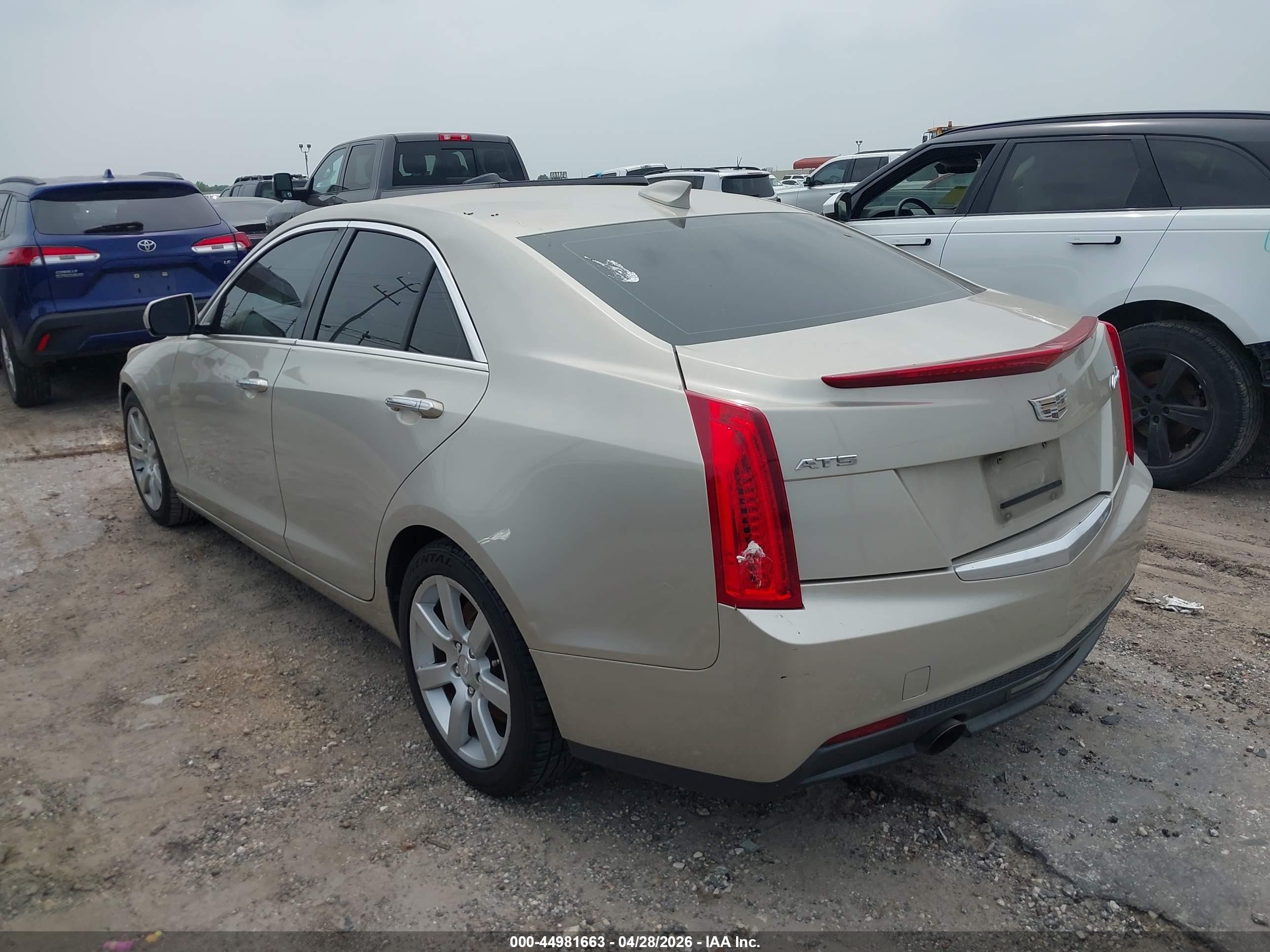 2016 Cadillac Ats Standard Gold vin: 1G6AA5RA7G0107697